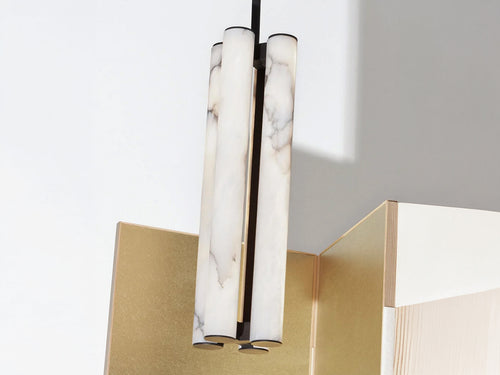 GARNIER & LINKER CALLISTO 4-LIGHT PENDANT W6.3" x D6.3" x H20.5"