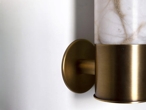 GARNIER & LINKER ERATO UPLIGHT SCONCE W4.7" x D6.7" x H9.4"
