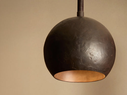 GARNIER & LINKER KORA PENDANT / METAL Ø7.1" x H6.3"