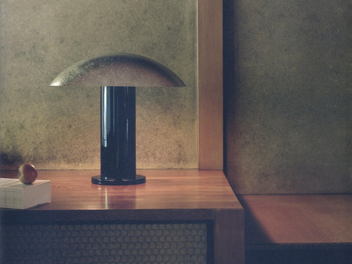 GARNIER & LINKER NEZU LACQUER TABLE LAMP W19.7" x D7.9" x H18.5"