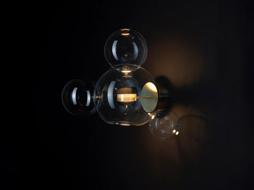 GIOPATO & COOMBES BOLLE WALL 04 BUBBLES SCONCE W18" x D13" x H17"