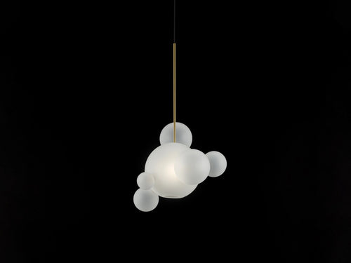 GIOPATO & COOMBES BOLLE FROSTED 06 PENDANT Ø20.5" x H33.5"