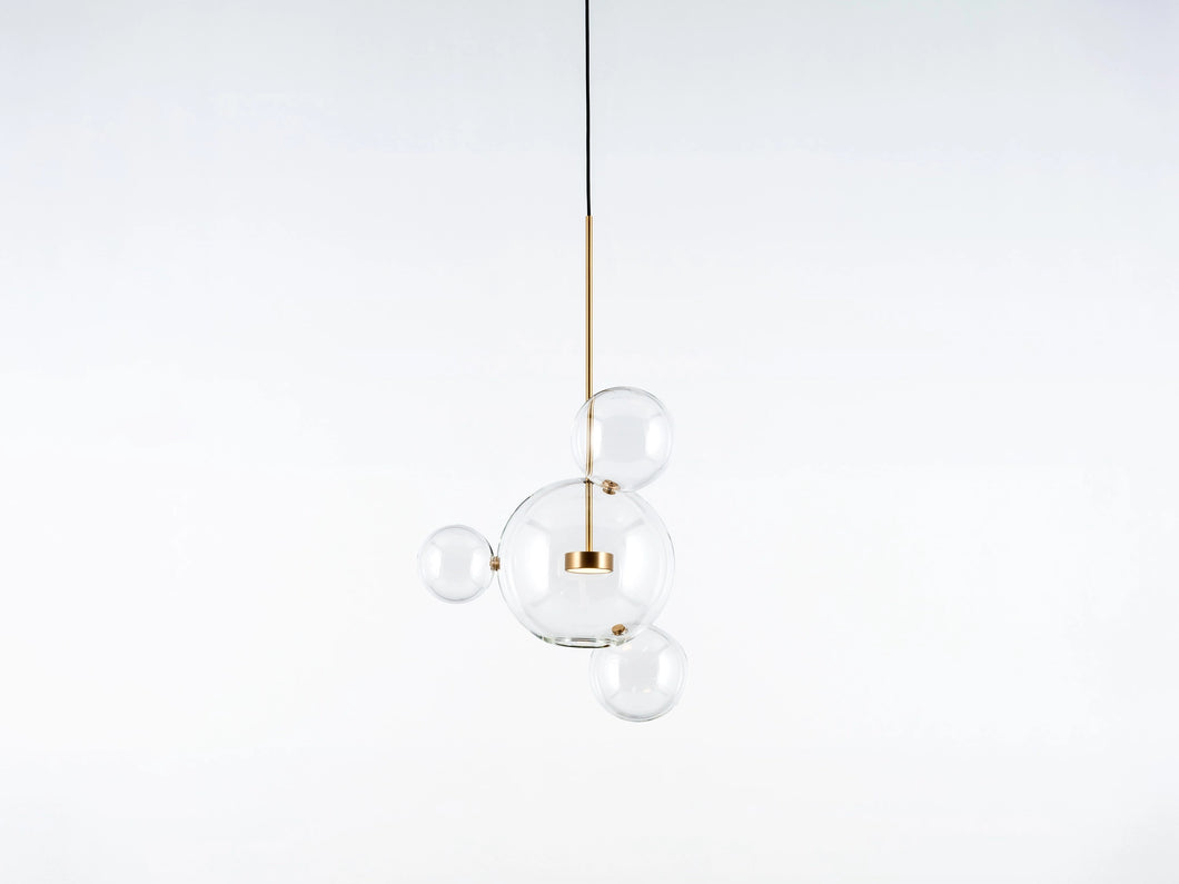 GIOPATO & COOMBES BOLLE TRANSPARENT 04 PENDANT Ø20
