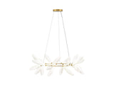 Load image into Gallery viewer, GIOPATO &amp; COOMBES GEM RING CHANDELIER 20 Ø69&quot; x H28.5&quot;

