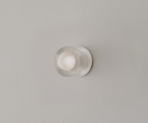 VOLKER HAUG STUDIO ANTON MICRO GLASS SCONCE Ø3" x D2.5"