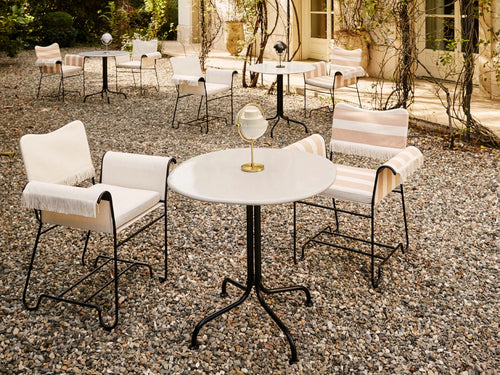 GUBI MATHIEU MATÉGOT TROPIQUE DINING CHAIR W28" x D22.8"x H33.9"