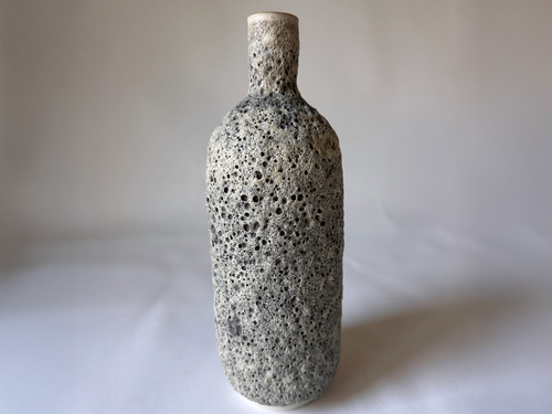 HEATHER ROSENMAN LAVA VASE / LUNA 25614 W3.5" x D3.5" x H9.5"