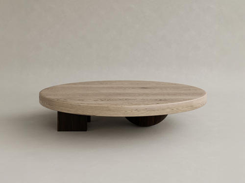GALERIE NAINOA TORU COFFEE TABLE 02 W47.25" x D47.25" x H10.75"