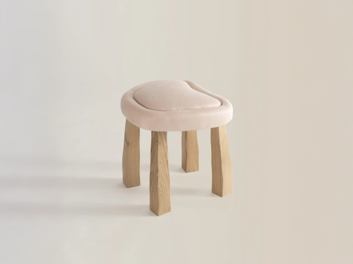 GARCÉ DIMOFSKI FRED STOOL W15.7" x D14" x H17.7"