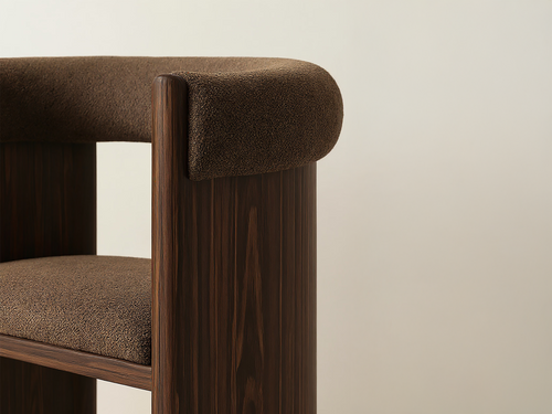 GALERIE NAINOA ANDO DINING CHAIR 01 W23.75" x D21.75" x H27.25" x SH17.75"