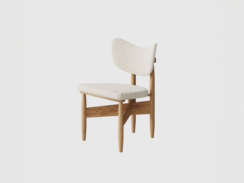 LUTECA CLARA DINING CHAIR W21" x D27.25" x H31.5" x SH19"