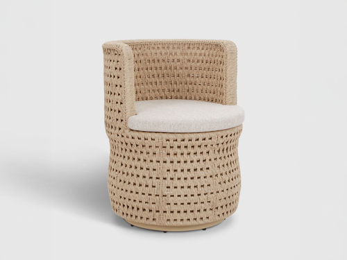 LUTECA OASIS LOUNGE CHAIR Ø26" x H32" x SH18"