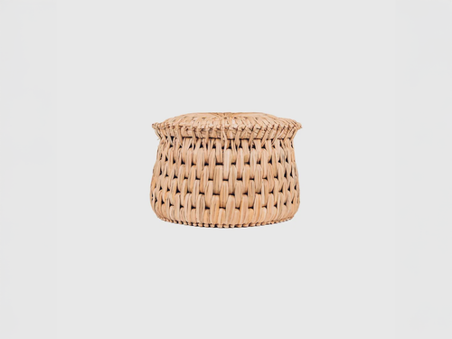 LUTECA WOVEN TULE STOOL / LARGE Ø25" x H16.5"