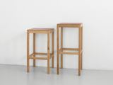 Load image into Gallery viewer, KBH COUNTER/ BAR STOOL WITH LEATHER SEAT
