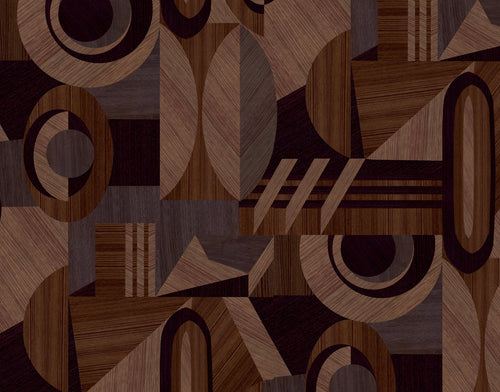 PASCALE RISBOURG XXL MARQUETRY WALLPAPER