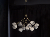 Load image into Gallery viewer, MATERIA FORCHETTE 12 CHANDELIER W36” x D28” x H36”
