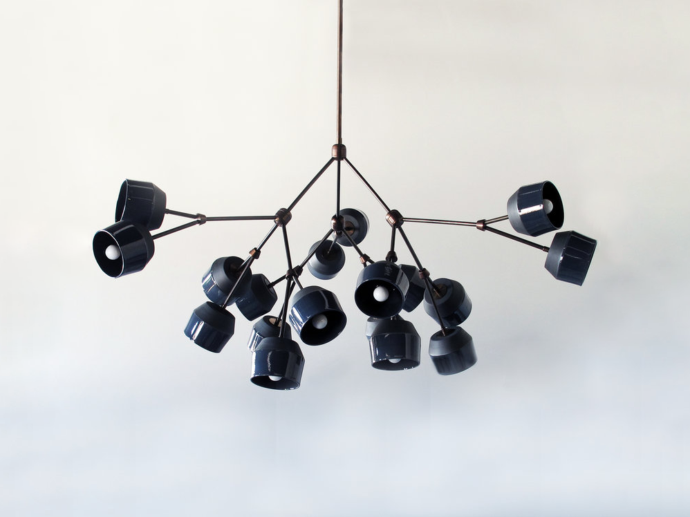 MATERIA FORCHETTE 18 CHANDELIER W46” x D42” x H37”