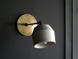 Load image into Gallery viewer, MATERIA FORCHETTE LONG SCONCE Ø4.5” x H3.5
