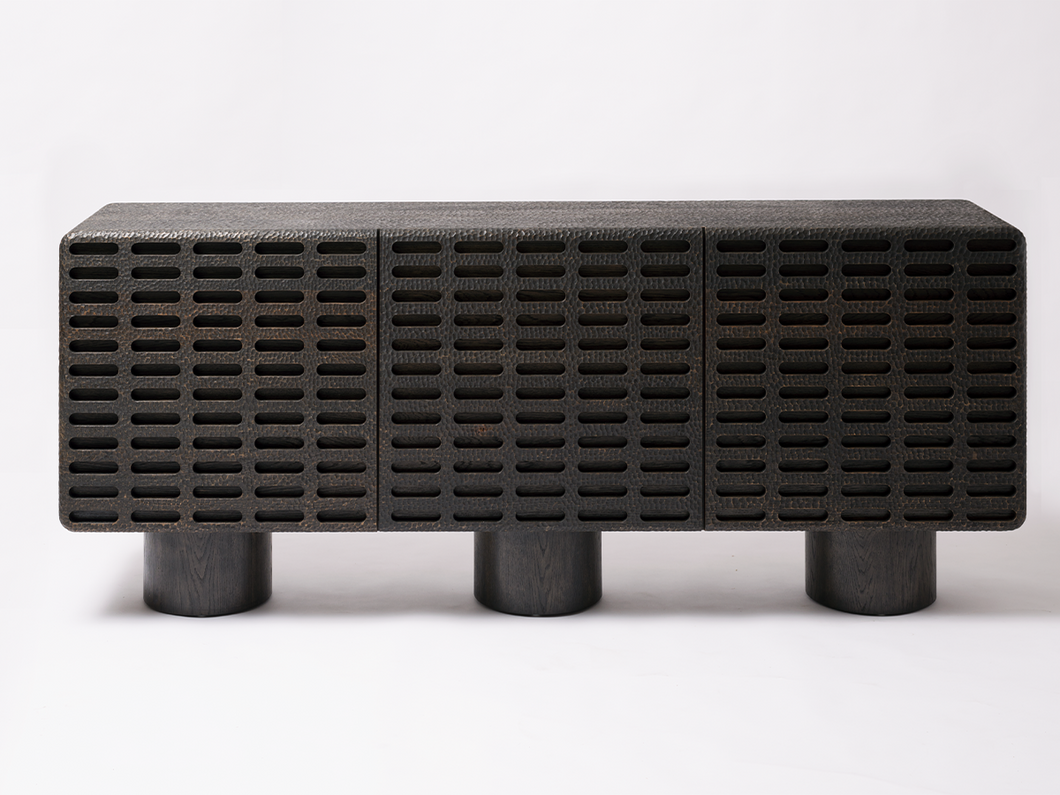 AGNES STUDIO CODICE 3-DOOR CREDENZA L78