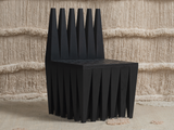 Load image into Gallery viewer, AGNES STUDIO OBSIDIANA CHAIR L19&quot; x W19&quot; x H17&quot;
