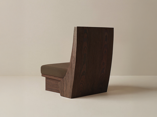 GALERIE NAINOA ANDO LOUNGE CHAIR 01 W26" x D23.75" x H27.75" x SH11.75"