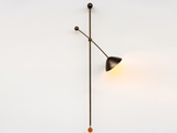 Load image into Gallery viewer, POUENAT SYBILLE DE MARGERIE PAGODE WALL SCONCE 26&quot; x 14&quot; x 77&quot;
