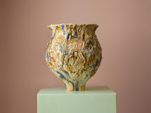 SASHA COURT PLEASE CUT THE LIGHTS VESSEL H14" x Ø12.5"