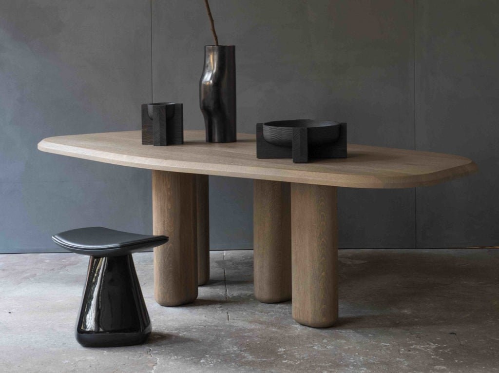 COLLECTION PARTICULIÈRE ROUGH DINING TABLE / WOOD Garde