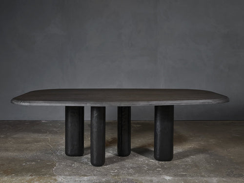 COLLECTION PARTICULIÈRE ROUGH DINING TABLE / BRONZE