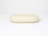 Load image into Gallery viewer, FAYE TOOGOOD ROLY-POLY LOW TABLE JESMONITE / CREAM W59” x D33.5” x H12”
