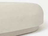 Load image into Gallery viewer, FAYE TOOGOOD ROLY-POLY LOW TABLE JESMONITE / STORM W59” x D33.5” x H12”
