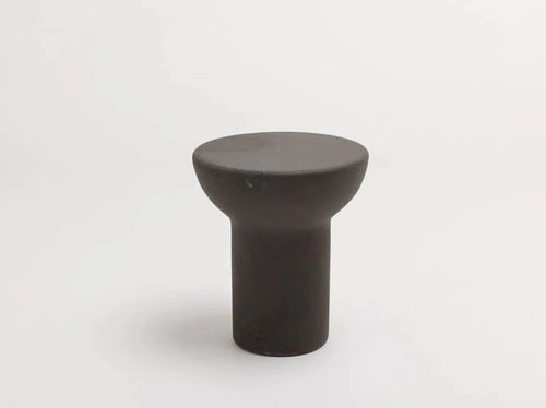 FAYE TOOGOOD ROLY-POLY SIDE TABLE / CHARCOAL H15.6" x Ø13.6"