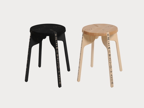 ZANAT TATTOO STOOL / SLEEVE Ø12” x H17.5”