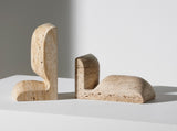 Load image into Gallery viewer, COLLECTION PARTICULIÈRE CHRISTOPHE DELCOURT SLO BOOKENDS set H10&quot; x W5.5&quot; x D4.75&quot;
