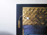 Load image into Gallery viewer, EMILIE LEMARDELEY ORION SCONCE / BRASS H12&#39; x W11.2&quot; x D2&quot;
