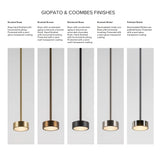 Load image into Gallery viewer, GIOPATO &amp; COOMBES FLAUTI WALL SCONCE / 05 ROSE  W6.5&quot; x D10&quot; x H21.5&quot;
