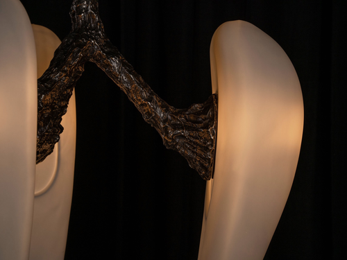 WILLIAM GUILLON LV-426 BRONZE + PORCELAIN CHANDELIER | GARDE – Garde