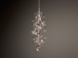 Load image into Gallery viewer, PELLE TALL BUBBLE CHANDELIER H47&quot; x Ø15&quot;

