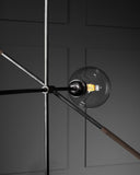 Load image into Gallery viewer, APPARATUS HIGHWIRE SMALL CHANDELIER D21.5” x rotating arm L35”
