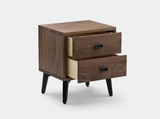 Load image into Gallery viewer, DE LA ESPADA MATTHEW HILTON MCQUEEN BEDSIDE CHEST W18.5&quot; x D15.5&quot; x H21.25&quot;
