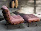 Load image into Gallery viewer, TACCHINI MARTIN EISLER COSTELA CHAIR L29&quot; x D31.5&quot; x H32.7&quot; x SH15.7&quot;
