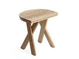 Load image into Gallery viewer, ZANAT ILSE CRAWFORD TOUCH STOOL HALF MOON  W 17.73” x D 13.8” x H 17.73”
