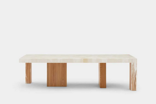 FAYE TOOGOOD SCULPTOR'S DINING TABLE L110” x D40” x H30”