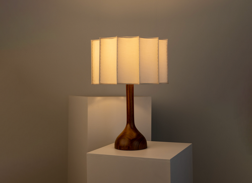 ISABEL MONCADA PATA DE ELEFANTE TABLE LAMP H29" x Ø19"