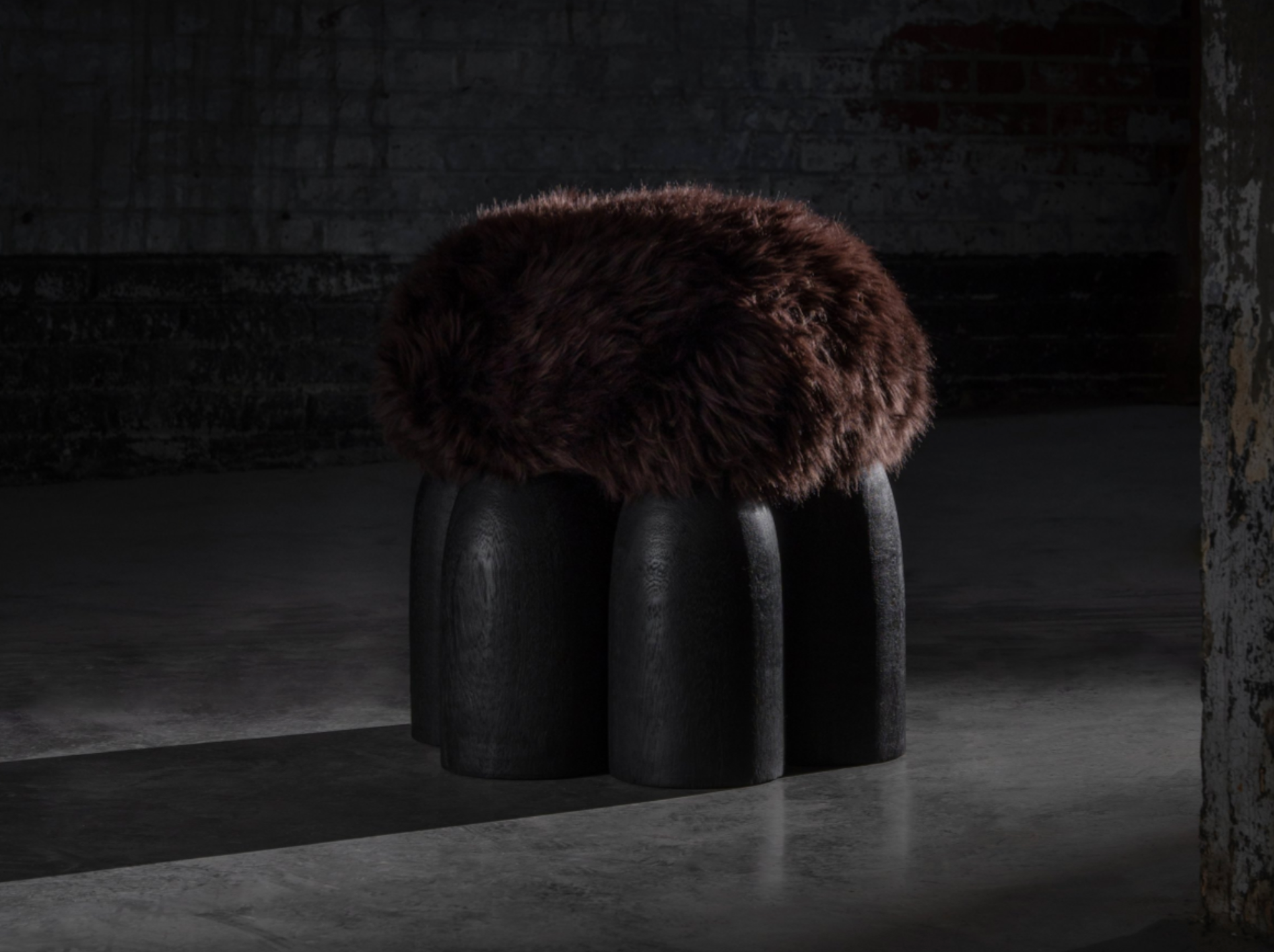 SENUFO OTTOMAN - Thumbnail 3