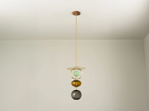 ISABEL MONCADA VITRA PENDANT H52" x Ø12"