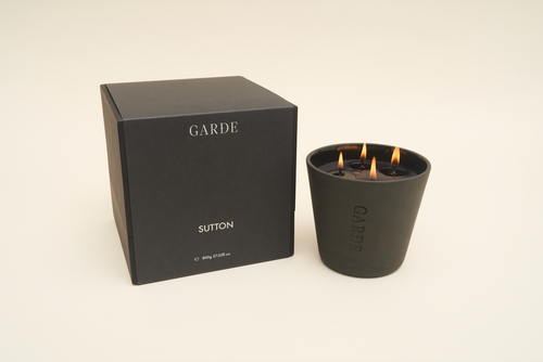 GARDE SUTTON CANDLE H4.5" x Ø4.75"