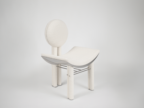 DALMOTO SISTER MOON CHAIR W26.5" x D21.6" x H18"