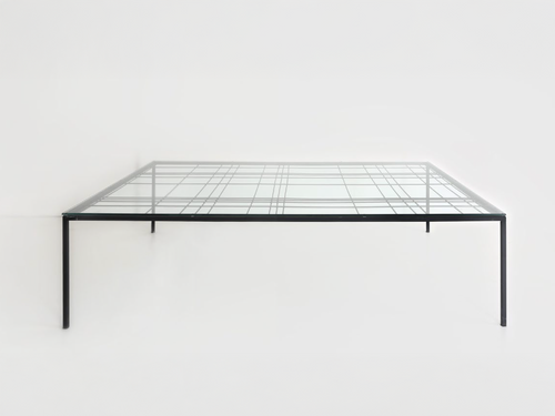 ROOMS STUDIO ARMORED COFFEE TABLE L62.4" x D41" x H16"
