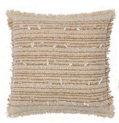 ALONPI LIA PILLOW / ECRU 19.7" x 19.7"